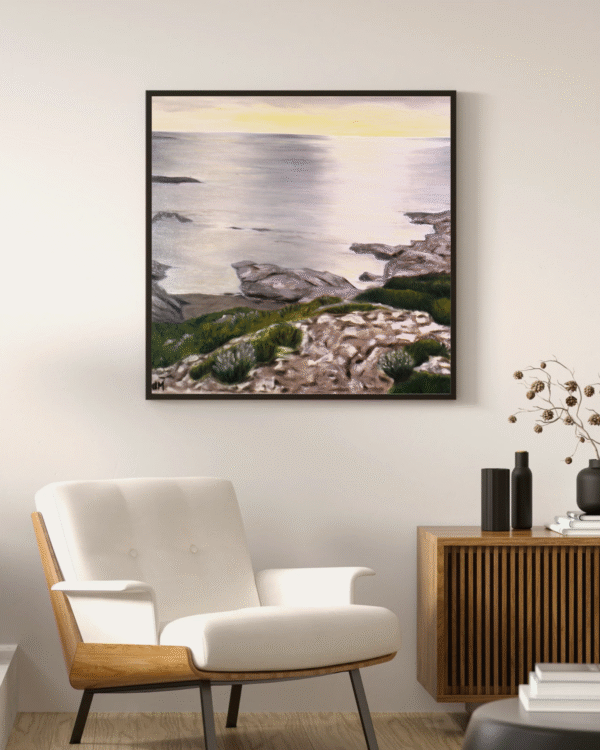 Corny Point Calm - wall art mockup
