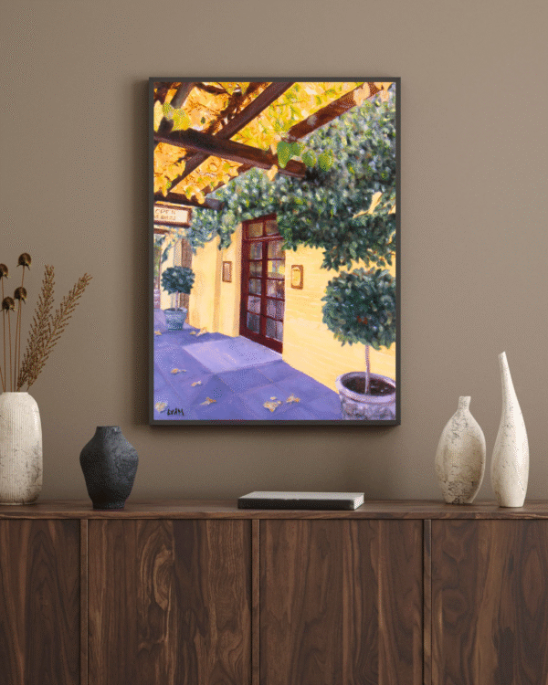 Welcome in Autumn - wall art mockup